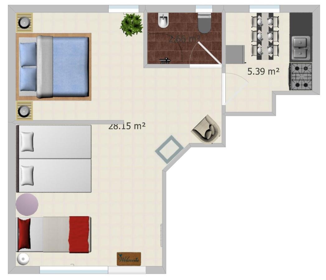 Gemuetliches J&L Apartment Nahe Des Hauptbahnhofes 바덴바덴 외부 사진